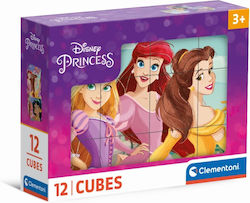 Kids Puzzle Princess for 3++ Years 12pcs Clementoni