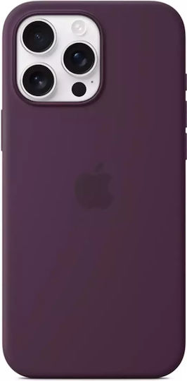 Apple Silicone Case with MagSafe Back Cover Silicone Plum (iPhone 16 Pro Max)