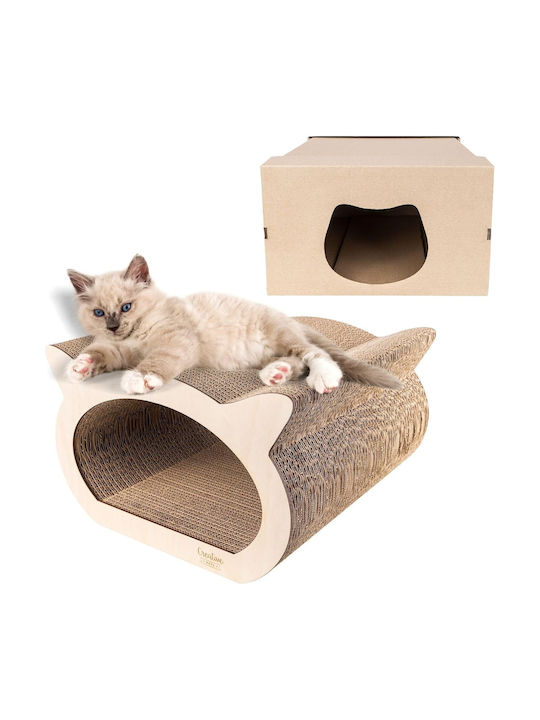 Kreative Haustiere Großer Kratzbaum 37x36x23 cm 2 in 1 Kratzbaum + Papphaus Natürliches Kratzpappe Verstärktes Sperrholz Langlebiges Spielzeug Möbel Katzen Hochwertige Pappe Kreative Haustiere Großer Kratzbaum 37x36x23 cm 2 in 1 Kratzbaum + Papphaus Natürliches Kratzpappe Verstärktes Sperrholz Langlebiges Spielzeug Möbel Katzen Hochwertige Pappe