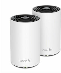 TP-LINK Deco XE75 v1 Mesh Wi‑Fi Διπλό Kit