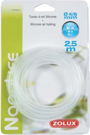 Ventilation Hose Zolux Silicone 4/6 Mm 2.5 M Transparent
