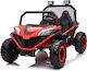 Tornado 4x4 Buggy Două Locuri Cu Telecomandă 24 Volt Roșu