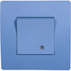 Elmark El Basic Tg114 Wandschalter In Blau Farb...