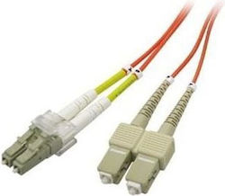 Cablu Patch Fibră Optică Multimode 62.5 125 LC SC 1m Noname