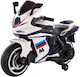 Kinder Motorrad Inspiriert Elektroantrieb 12 Volt, 12V Weiß