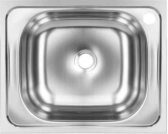 Sanitec N-205 Drop-In Inox М50xШ40см Сива Sanitec N-205 Drop-In Inox М50xШ40см Сива