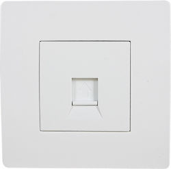 Elmark Basic Tz112 Πρίζα Δικτύου με Πλαίσιο