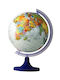 Geographic Globe Procart Political Map Cartography Diameter 25 Cm Rotating Meridian 1014435