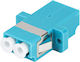 Fiber Optic Network Adapter LC UPC Connectors Lanberg 43375 mm Duplex OM3 Turquoise
