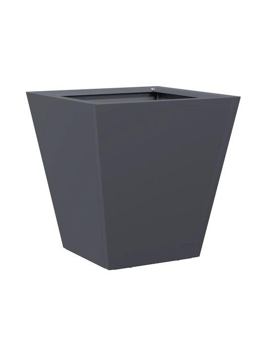 vidaXL Κήπου Planter Box 30x30cm Charcoal 851042