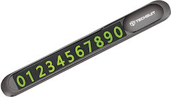 Techsuit Temporary Parking Plate Techsuit Temporary Parking Plate
