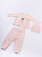 Evita Kids Set with Pants Winter 2pcs Pink