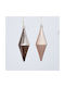 Ornament suspendat Glob Plastic Rose Gold Set 5buc