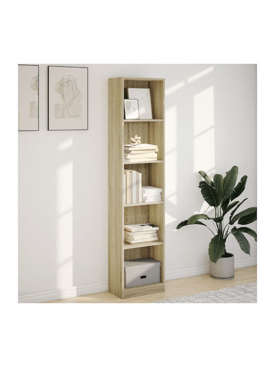 Bibliothek Sonoma Eiche 40x24x176cm
