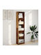 Bibliothek Braun 40x24x176cm