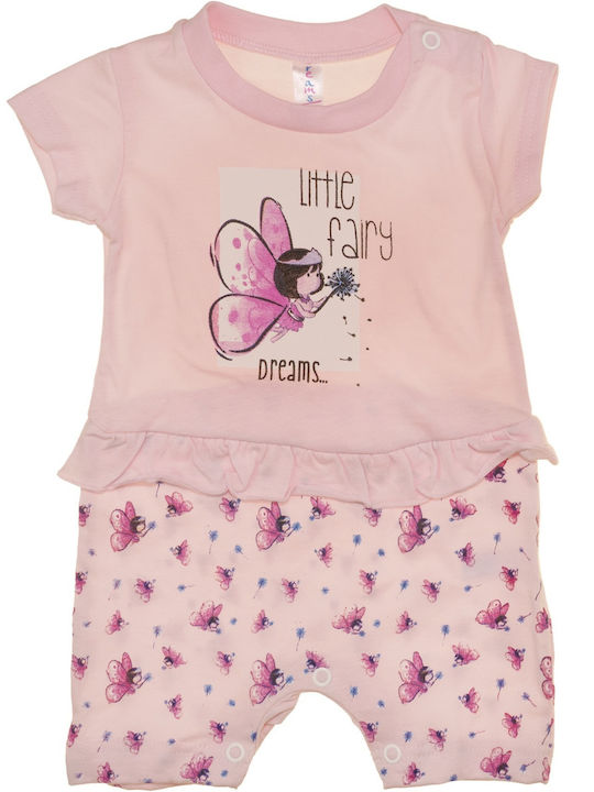 Dreams Baby Bodysuit Pink