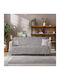 Beauty Home Cuvertură Pentru Canapea De Fotoliu Chenille 180x170cm Gri 8632MON