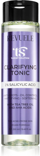 Revuele Target Solution Lotion Καθαρισμού Προσώπου για Ακνεϊκές Επιδερμίδες 250ml
