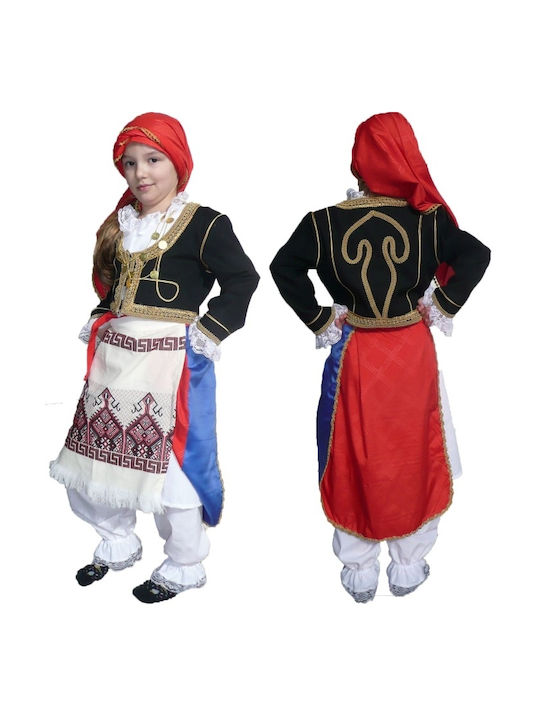 Παραδοσιακή Παιδική Φορεσιά Κρητικοπούλα
