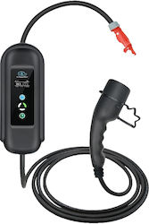 Portable 11kW Charging Station with Built-in Cable Type 2