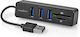 Nedis USB Hub 10 Ports USB 2.0 with USB-A Connection