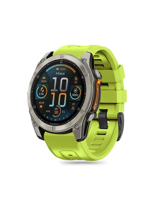 Tech-Protect Hp32 Λουράκι Σιλικόνης Πράσινο (Fenix 5 / 5 Plus / 6 / 6 Pro / 7 / 7 Pro / 8 / E (47mm))