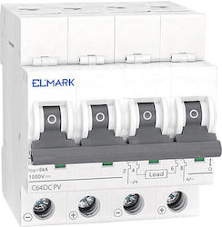 Elmark Automatischer Schutzschalter 32A Vierpol...