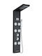 Hydro Massage Column Black