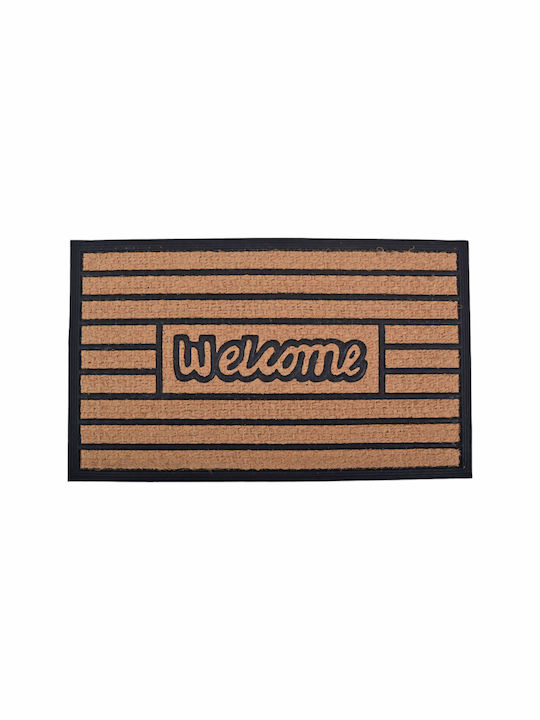 Ankor Πατάκι Εισόδου από Καουτσούκ Welcome Καφέ...