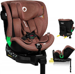 Lionelo Harmony i-Size 0-36 kg with Isofix Red Brick Bamboo