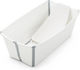 Stokke Μπανιέρα Μωρού Flexi Bath με Θερμόμετρο Λευκή