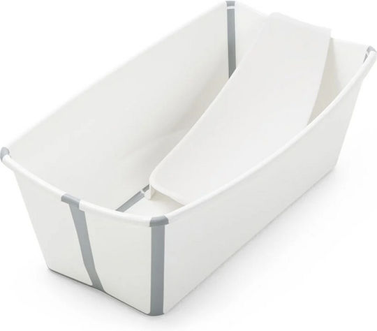 Stokke Μπανιέρα Μωρού Flexi Bath με Θερμόμετρο Λευκή