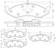 Bosch Set Plăcuțe de Frână Partea Din Față Pentru Jaguar XJ Jeep Cherokee Grand Cherokee Wrangler Kia Carnaval