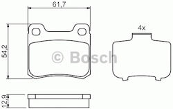 Bosch Σετ Τακάκια