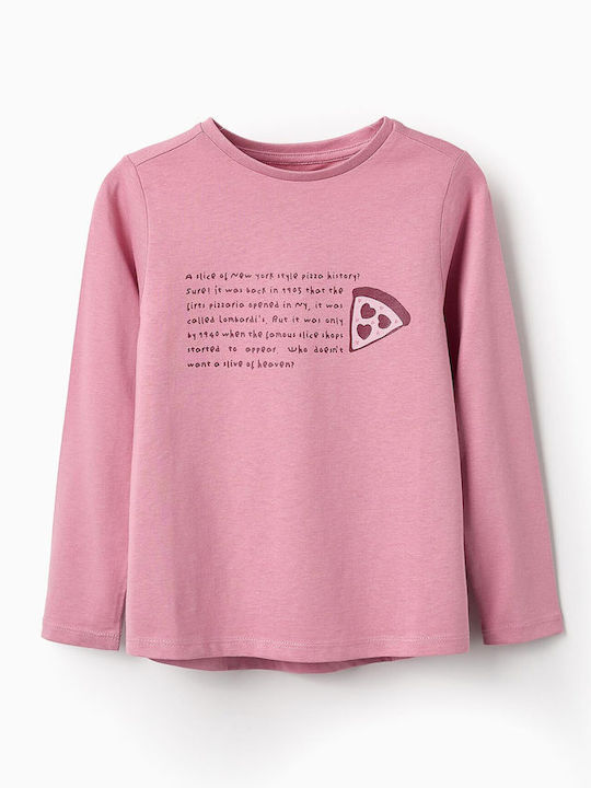 Zippy Children's Blouse Long Sleeve Pink