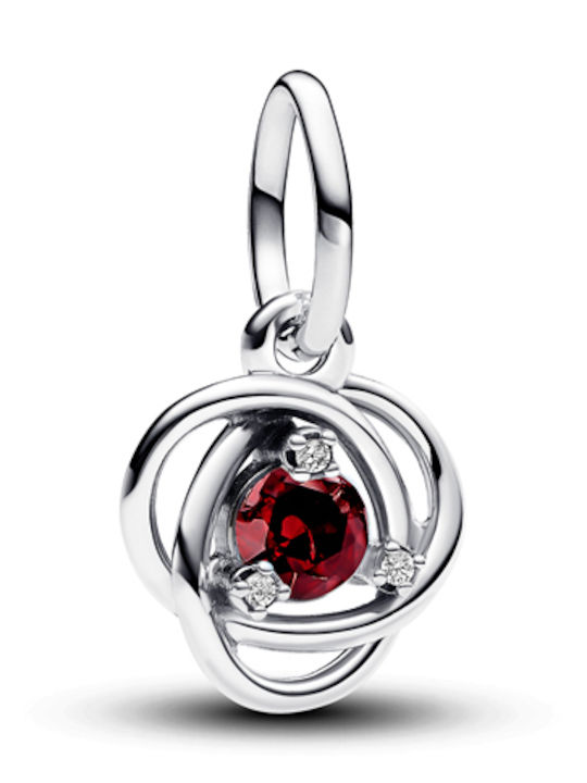 Pandora January Birthstone Eternity Circle Char...