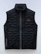 Asarine Vest Kids Quilted Sleeveless Black