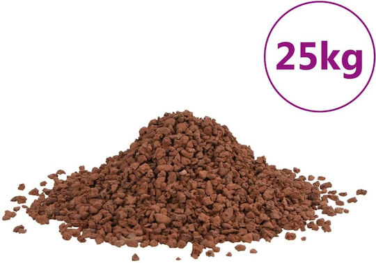 Pietre Vulcanice 25 Kg Roșu 5-8 mm