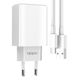 Oppo Φορτιστής με Θύρα USB-A και Καλώδιο USB-C 10W Λευκός