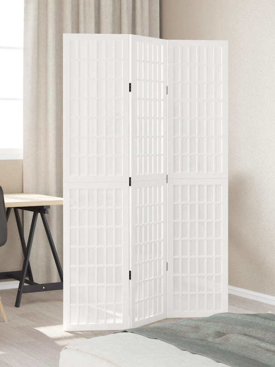 vidaXL Διακοσμητικό Παραβάν Ξύλινο με 3 Φύλλα 105x180cm