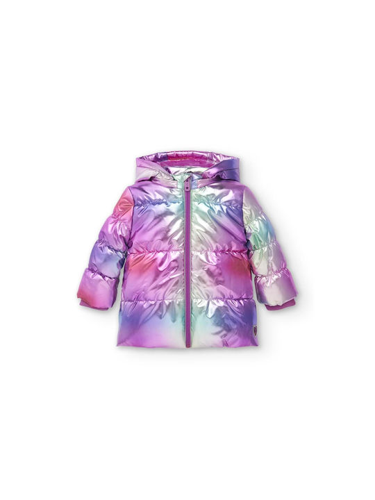 Tuc Tuc Kids Sports Jacket with Hood Lilac