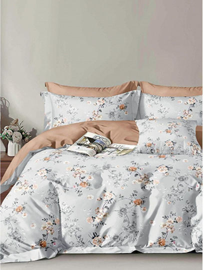 Palamaiki Πάπλωμα Υπέρδιπλο με Γέμιση Microfiber 230x250εκ. Zen107 Εμπριμέ