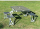 Table Product Dimensions 38.1 W X 83.8 L X 10.2 H cm Foldable Portable Beach Camping Holidays Trips Events Chairs Integrated Vk89