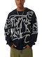 HUF Crewneck Men's Sweatshirt Navy HUNAV0003