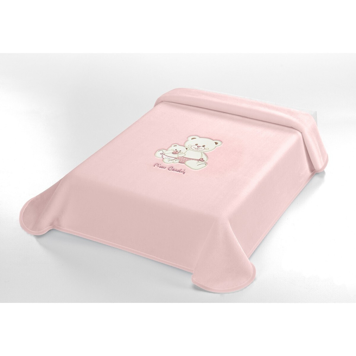 Pielsa Luna Kinderdecke 80x110 Cm Aus Baumwolle & Acryl – Kuschelige Babydecke Naturfarben