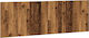 vidaXL Wooden Bed Headboard Brown 240x80cm