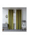 Beauty Home Perdea cu Capse 8399 Auriu 8399-oro 140x270cm