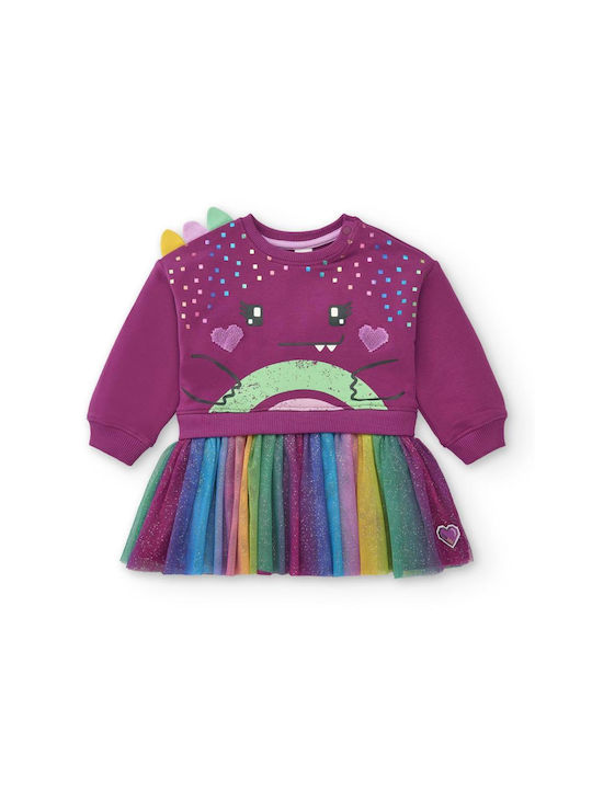 Tuc Tuc Sweatshirt Kids Dress Tulle Mauve