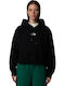 Изрязан Дамски Суитшърт Худи Tnf Black