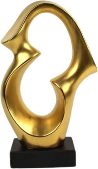 Karvounis Decorative Space made of Ceramic Material 22x9x35cm 1pcs